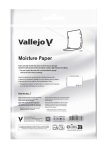 Vallejo 709904 - Feuchtigkeitspapier (30 Stück)